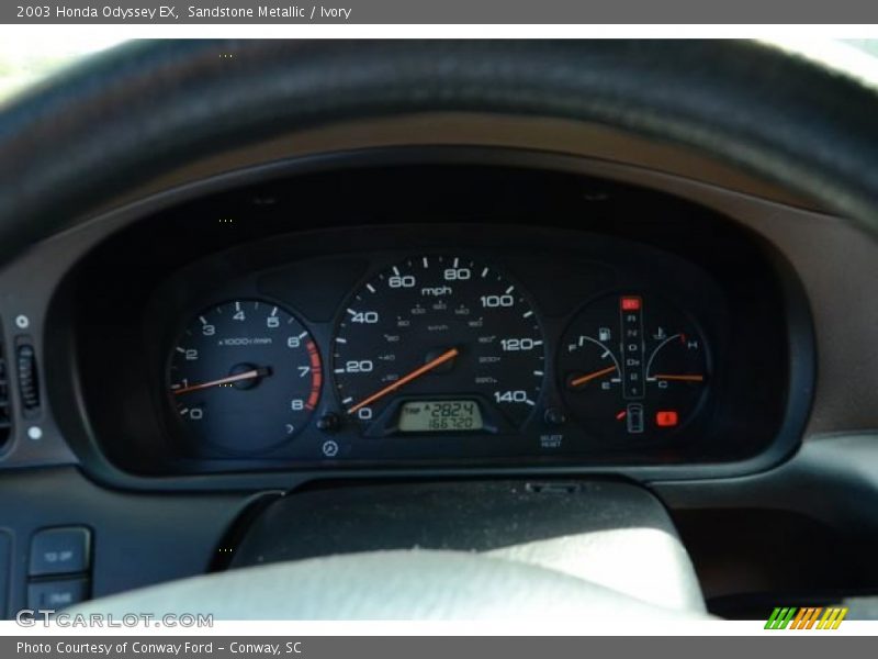 Sandstone Metallic / Ivory 2003 Honda Odyssey EX