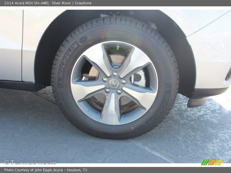 Silver Moon / Graystone 2014 Acura MDX SH-AWD