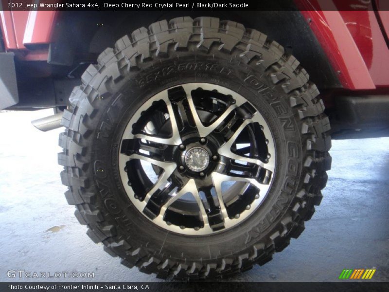 Deep Cherry Red Crystal Pearl / Black/Dark Saddle 2012 Jeep Wrangler Sahara 4x4