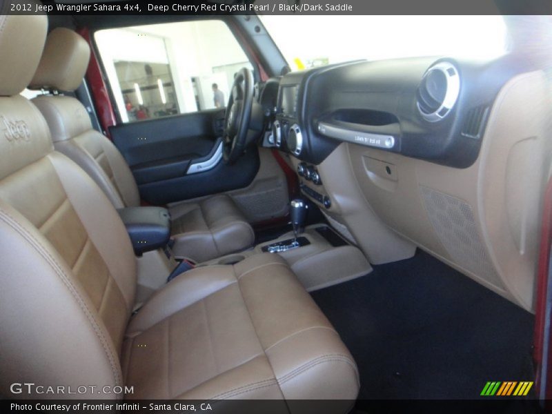 Deep Cherry Red Crystal Pearl / Black/Dark Saddle 2012 Jeep Wrangler Sahara 4x4