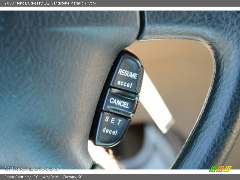 Sandstone Metallic / Ivory 2003 Honda Odyssey EX