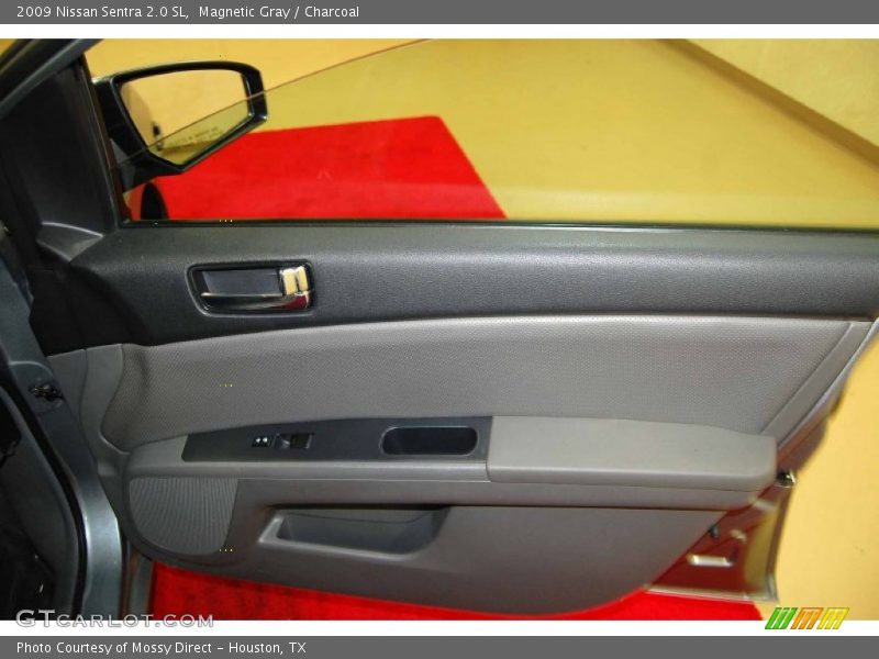 Magnetic Gray / Charcoal 2009 Nissan Sentra 2.0 SL