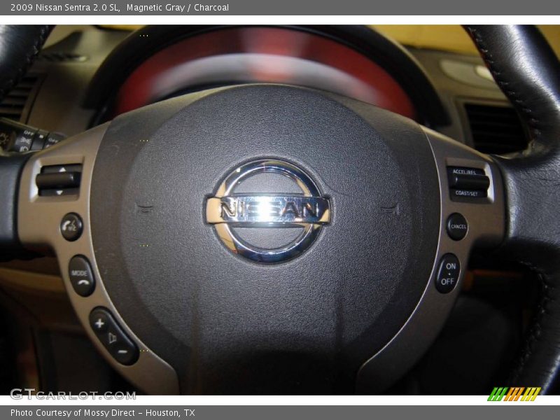 Magnetic Gray / Charcoal 2009 Nissan Sentra 2.0 SL
