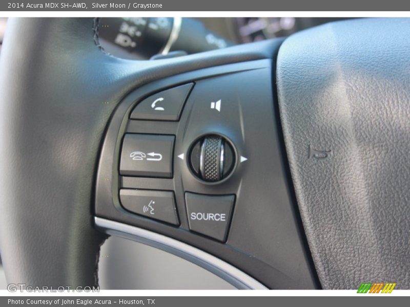 Controls of 2014 MDX SH-AWD