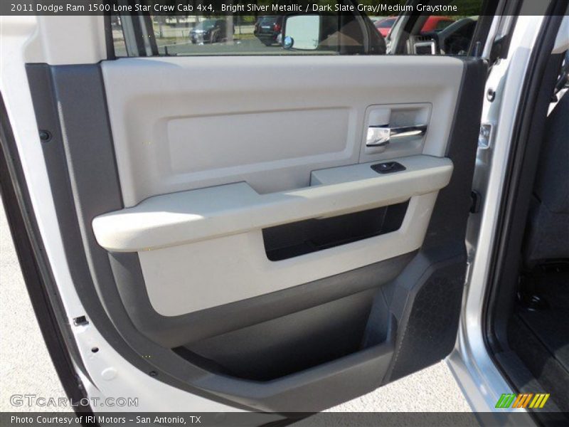 Bright Silver Metallic / Dark Slate Gray/Medium Graystone 2011 Dodge Ram 1500 Lone Star Crew Cab 4x4