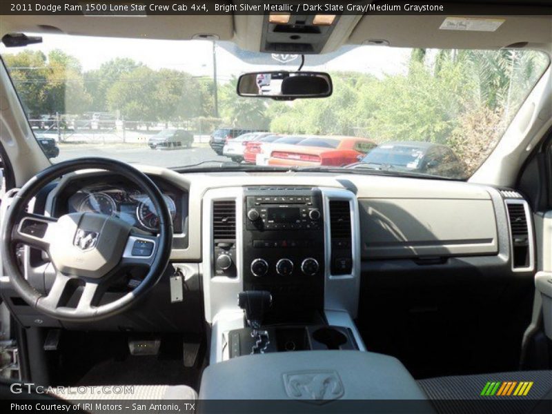 Bright Silver Metallic / Dark Slate Gray/Medium Graystone 2011 Dodge Ram 1500 Lone Star Crew Cab 4x4