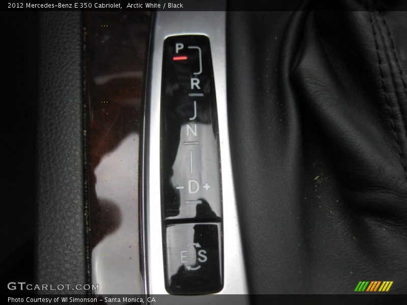 Arctic White / Black 2012 Mercedes-Benz E 350 Cabriolet
