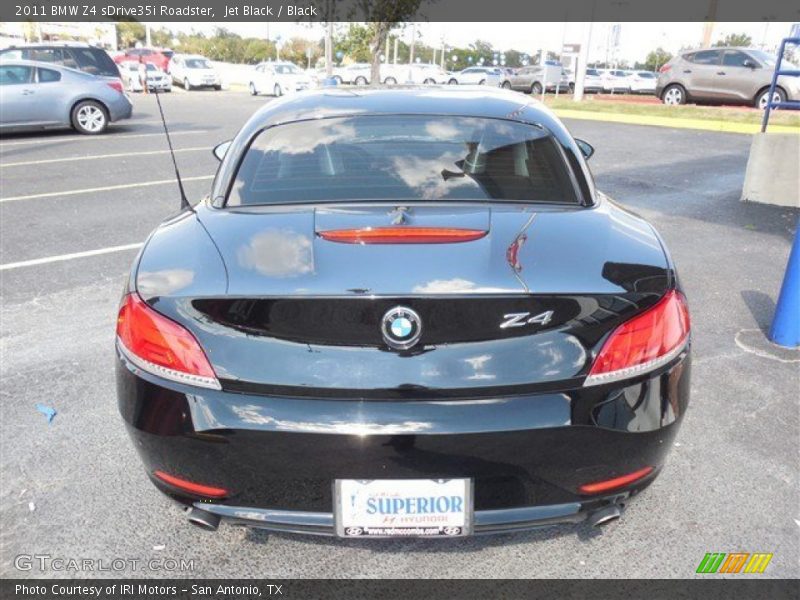 Jet Black / Black 2011 BMW Z4 sDrive35i Roadster