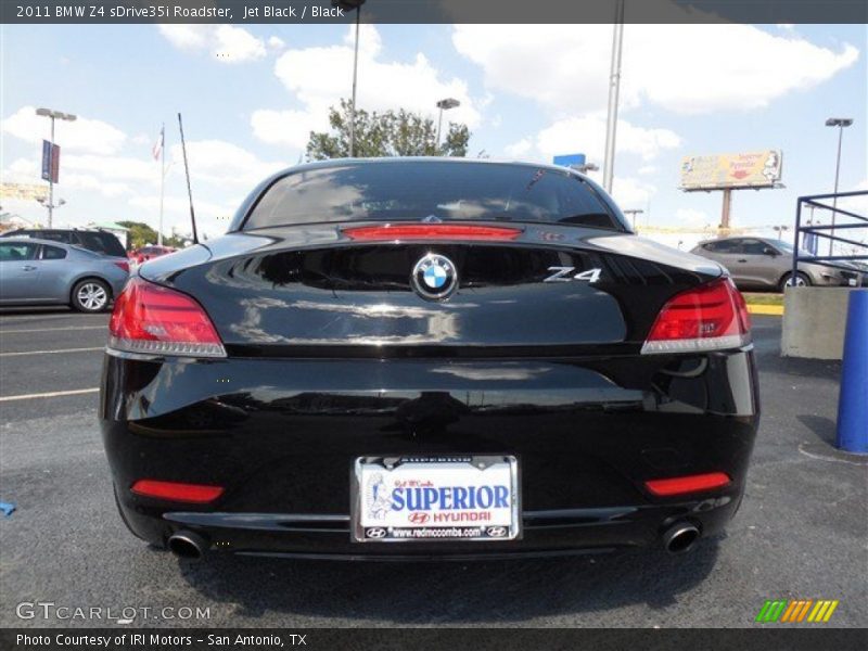 Jet Black / Black 2011 BMW Z4 sDrive35i Roadster