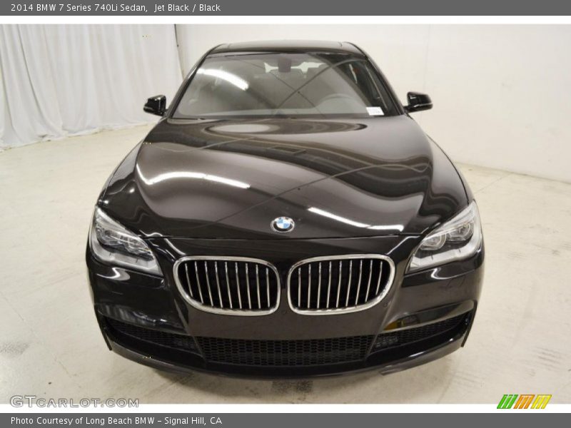Jet Black / Black 2014 BMW 7 Series 740Li Sedan