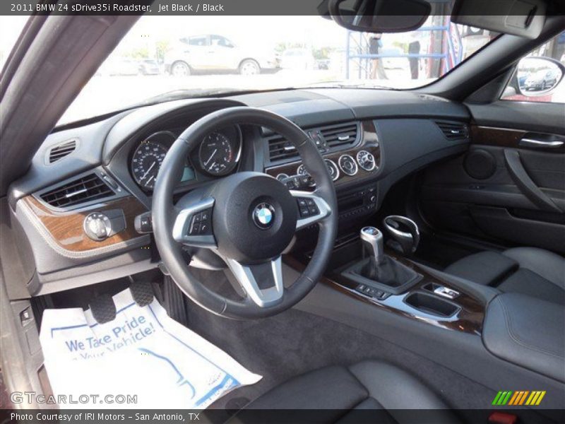 Jet Black / Black 2011 BMW Z4 sDrive35i Roadster