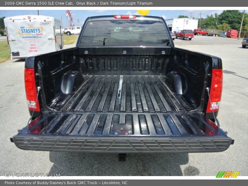 Onyx Black / Dark Titanium/Light Titanium 2009 GMC Sierra 1500 SLE Crew Cab