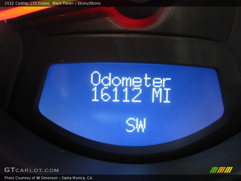 Black Raven / Ebony/Ebony 2012 Cadillac CTS Coupe