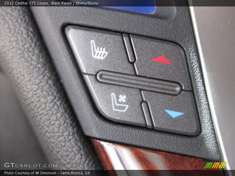 Black Raven / Ebony/Ebony 2012 Cadillac CTS Coupe
