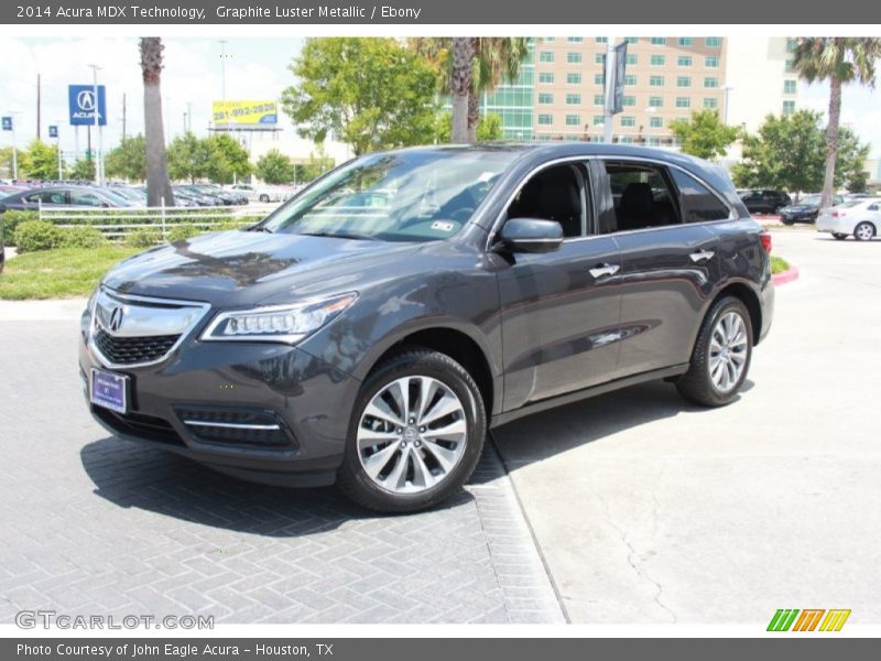 Graphite Luster Metallic / Ebony 2014 Acura MDX Technology