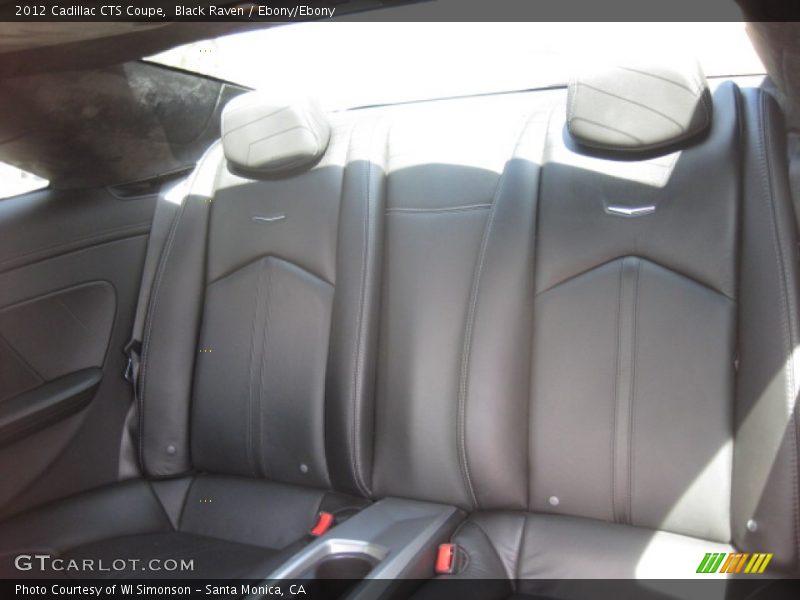 Black Raven / Ebony/Ebony 2012 Cadillac CTS Coupe