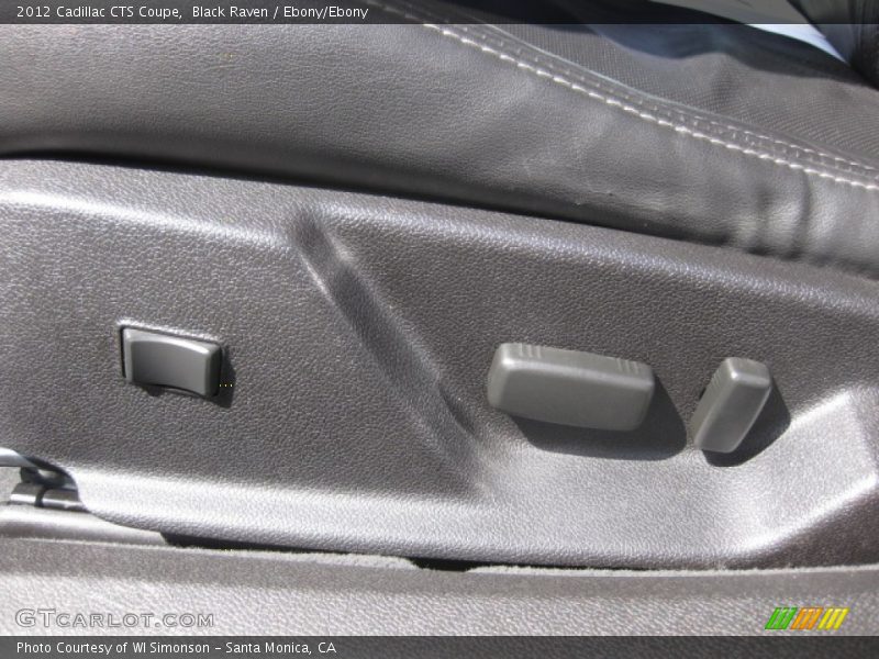 Black Raven / Ebony/Ebony 2012 Cadillac CTS Coupe