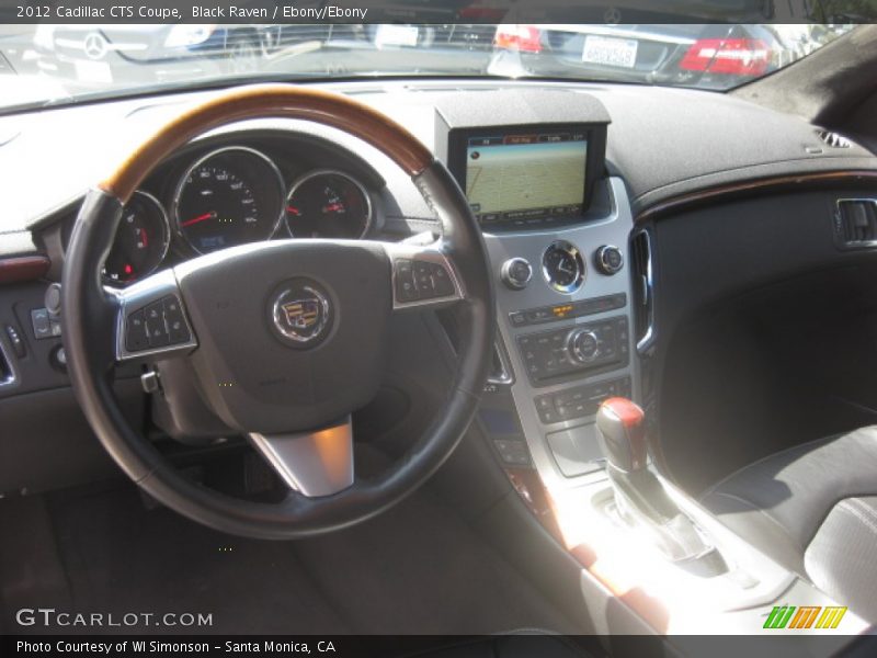 Black Raven / Ebony/Ebony 2012 Cadillac CTS Coupe