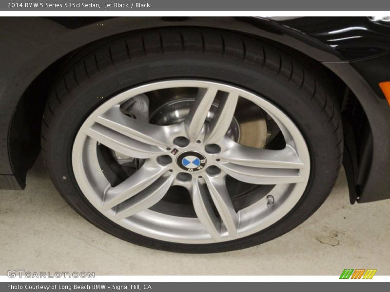 Jet Black / Black 2014 BMW 5 Series 535d Sedan