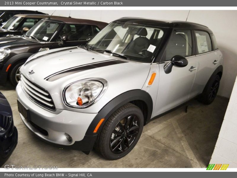 Crystal Silver Metallic / Carbon Black 2013 Mini Cooper Countryman