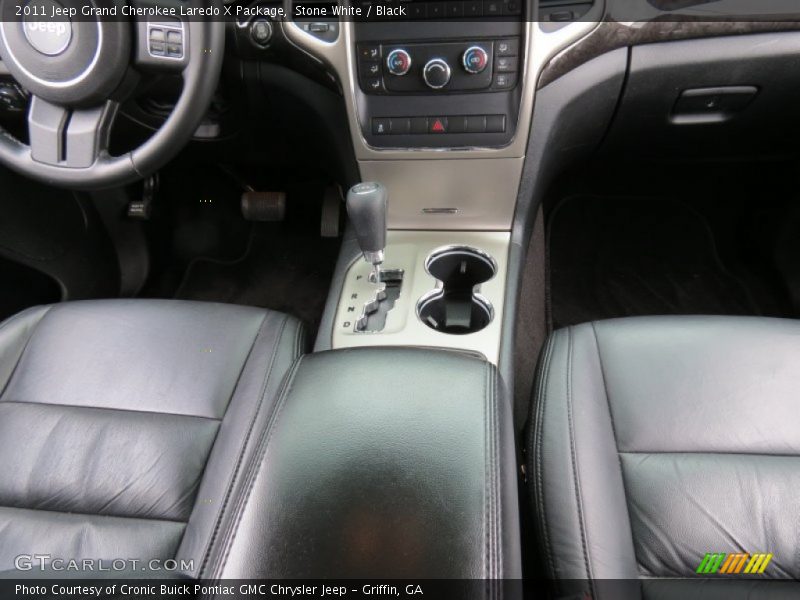 Stone White / Black 2011 Jeep Grand Cherokee Laredo X Package