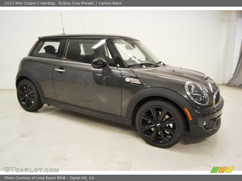Eclipse Gray Metallic / Carbon Black 2013 Mini Cooper S Hardtop