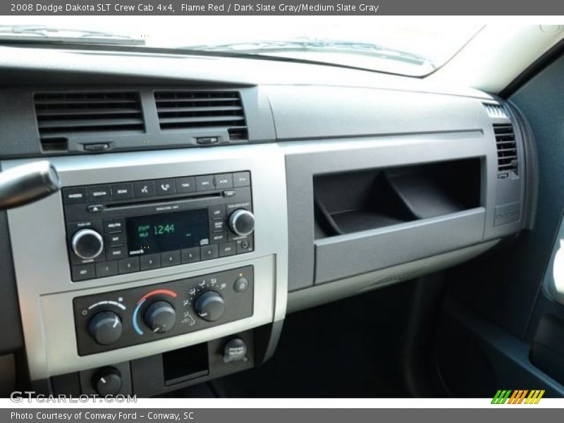 Flame Red / Dark Slate Gray/Medium Slate Gray 2008 Dodge Dakota SLT Crew Cab 4x4