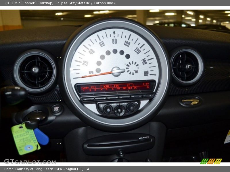 Eclipse Gray Metallic / Carbon Black 2013 Mini Cooper S Hardtop