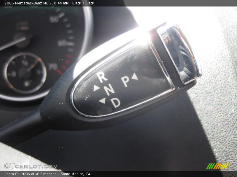 Black / Black 2006 Mercedes-Benz ML 350 4Matic