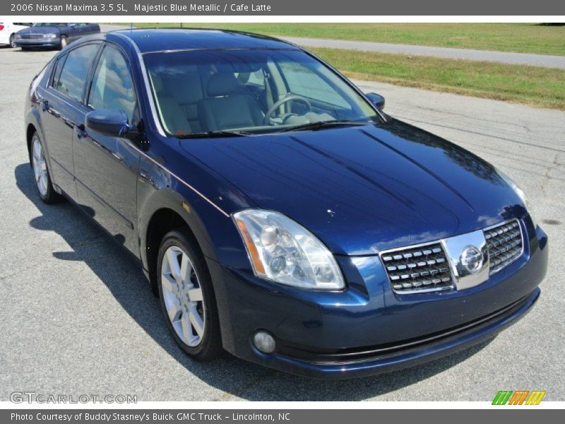Majestic Blue Metallic / Cafe Latte 2006 Nissan Maxima 3.5 SL