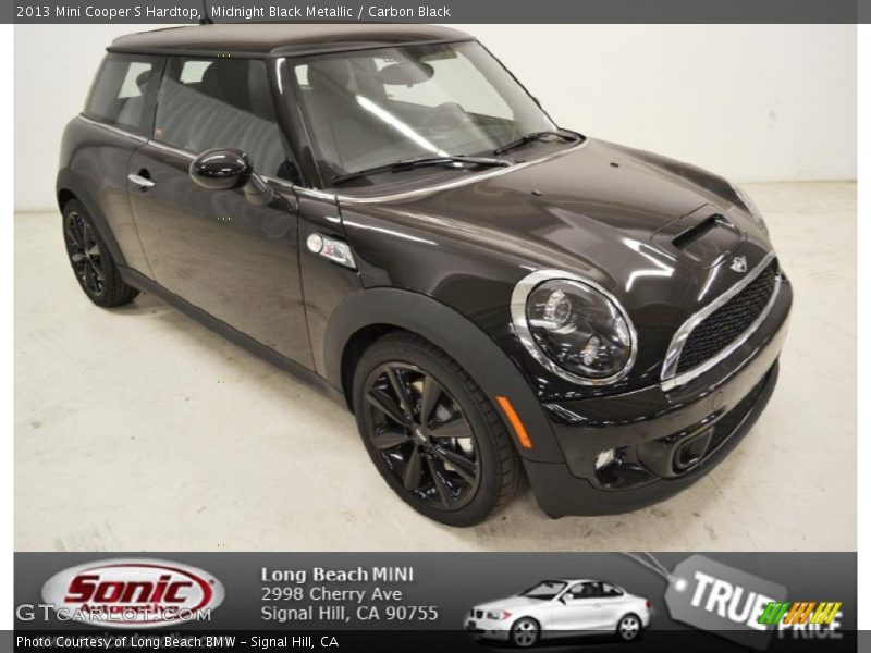 Midnight Black Metallic / Carbon Black 2013 Mini Cooper S Hardtop