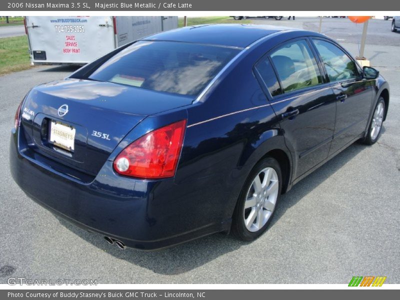 Majestic Blue Metallic / Cafe Latte 2006 Nissan Maxima 3.5 SL