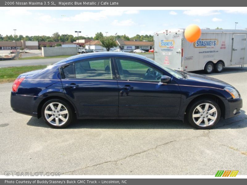 Majestic Blue Metallic / Cafe Latte 2006 Nissan Maxima 3.5 SL
