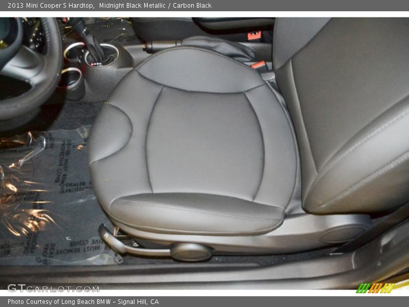 Midnight Black Metallic / Carbon Black 2013 Mini Cooper S Hardtop