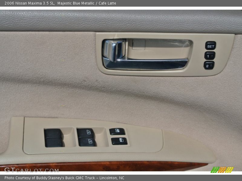 Majestic Blue Metallic / Cafe Latte 2006 Nissan Maxima 3.5 SL