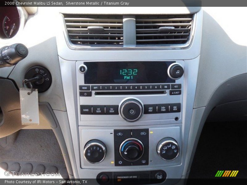 Silverstone Metallic / Titanium Gray 2008 Chevrolet Malibu LS Sedan