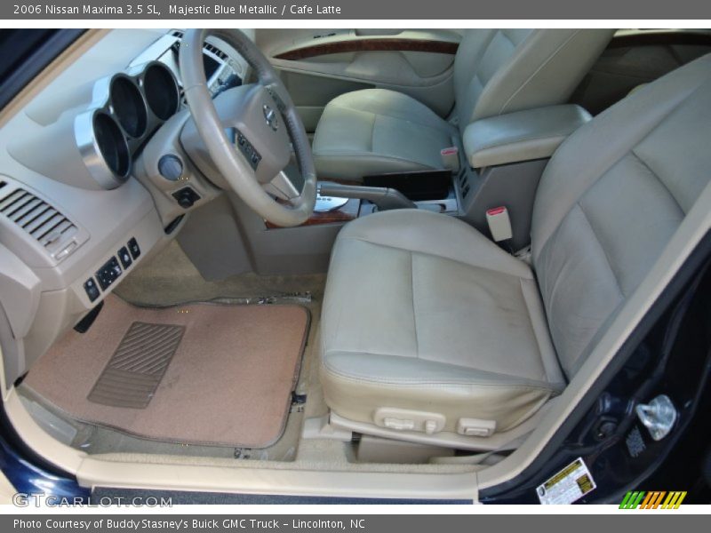 Majestic Blue Metallic / Cafe Latte 2006 Nissan Maxima 3.5 SL