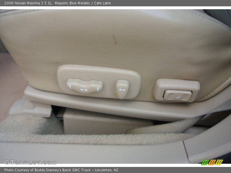 Majestic Blue Metallic / Cafe Latte 2006 Nissan Maxima 3.5 SL