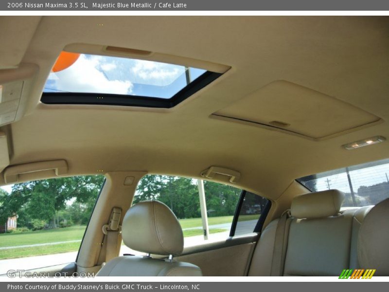 Majestic Blue Metallic / Cafe Latte 2006 Nissan Maxima 3.5 SL