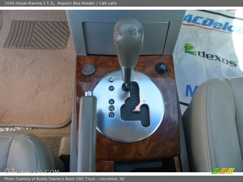Majestic Blue Metallic / Cafe Latte 2006 Nissan Maxima 3.5 SL