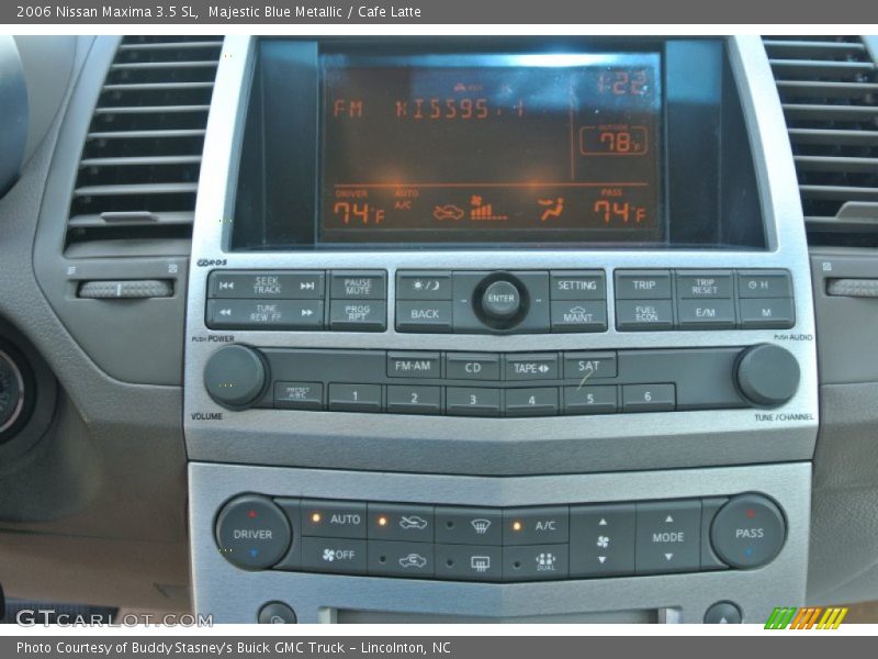 Majestic Blue Metallic / Cafe Latte 2006 Nissan Maxima 3.5 SL