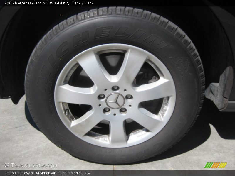 Black / Black 2006 Mercedes-Benz ML 350 4Matic
