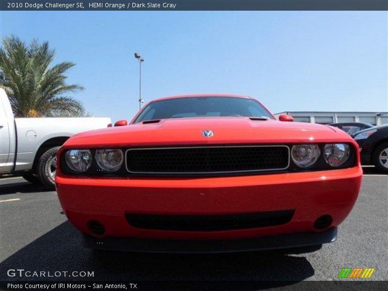 HEMI Orange / Dark Slate Gray 2010 Dodge Challenger SE