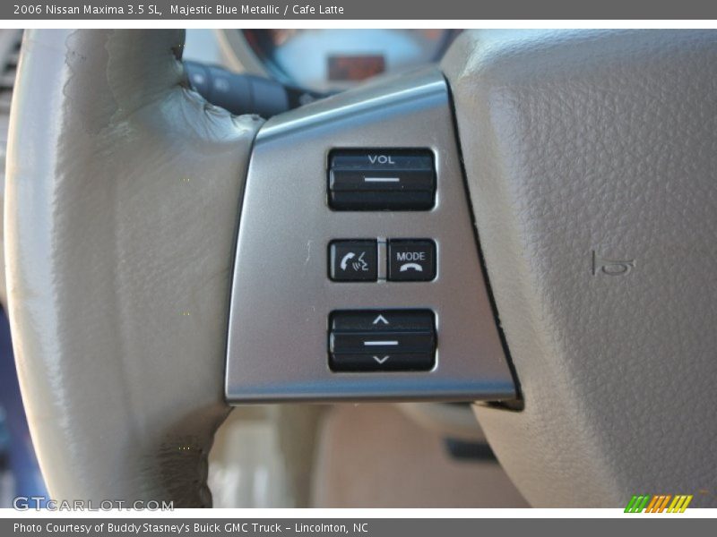 Majestic Blue Metallic / Cafe Latte 2006 Nissan Maxima 3.5 SL