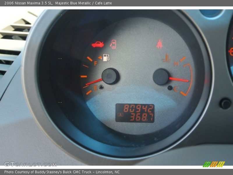 Majestic Blue Metallic / Cafe Latte 2006 Nissan Maxima 3.5 SL