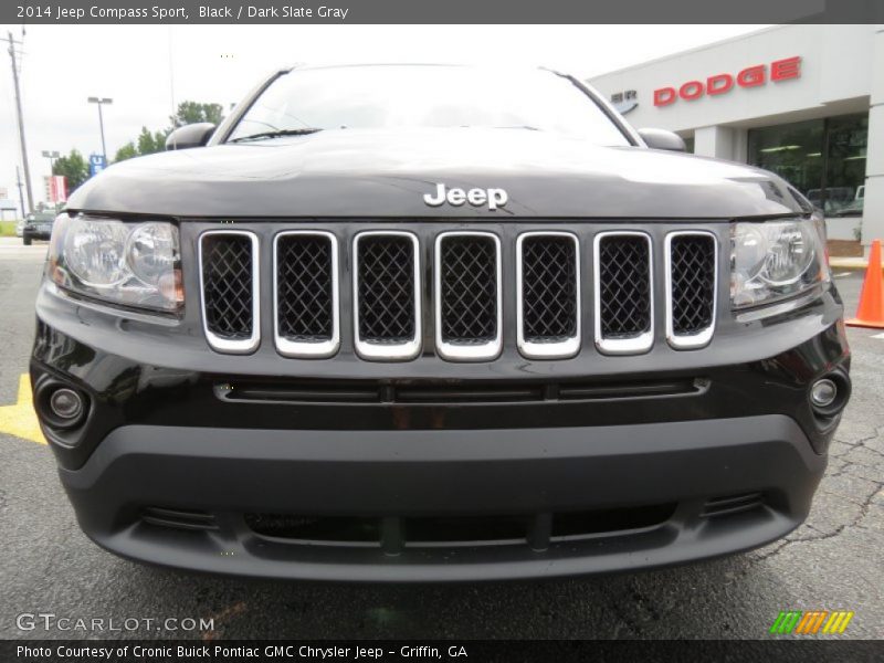 Black / Dark Slate Gray 2014 Jeep Compass Sport