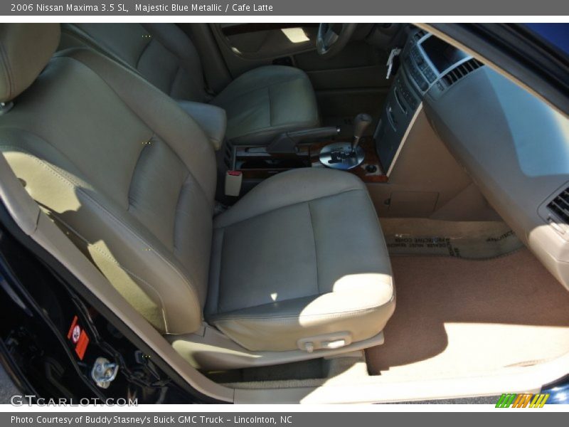 Majestic Blue Metallic / Cafe Latte 2006 Nissan Maxima 3.5 SL
