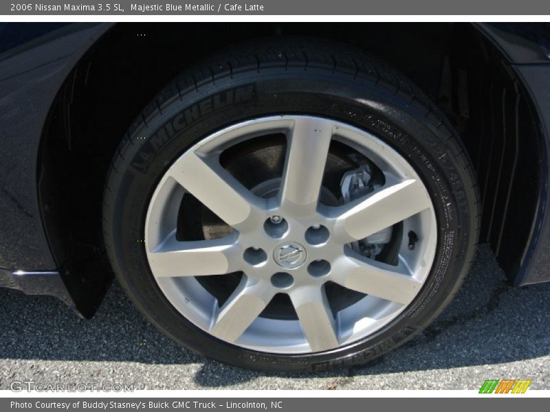 Majestic Blue Metallic / Cafe Latte 2006 Nissan Maxima 3.5 SL