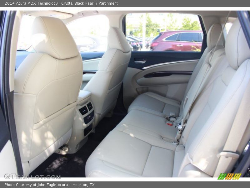 Crystal Black Pearl / Parchment 2014 Acura MDX Technology
