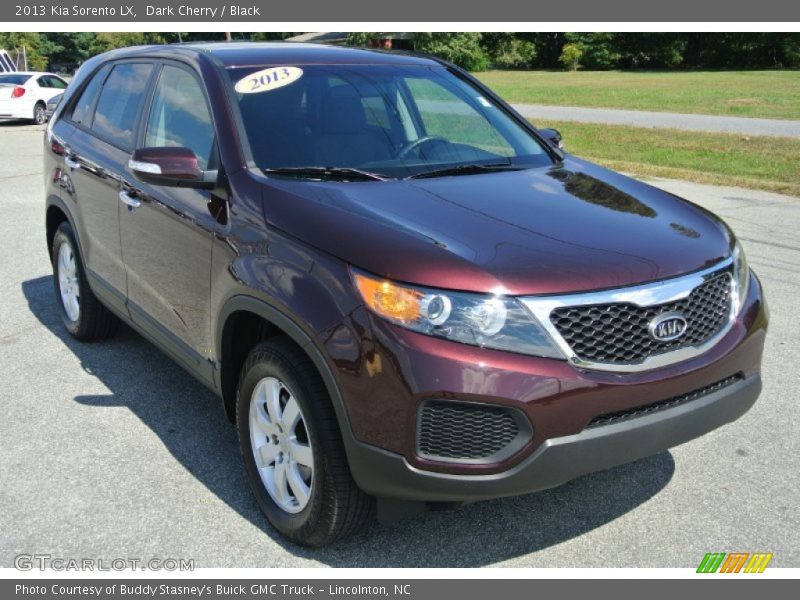 Dark Cherry / Black 2013 Kia Sorento LX